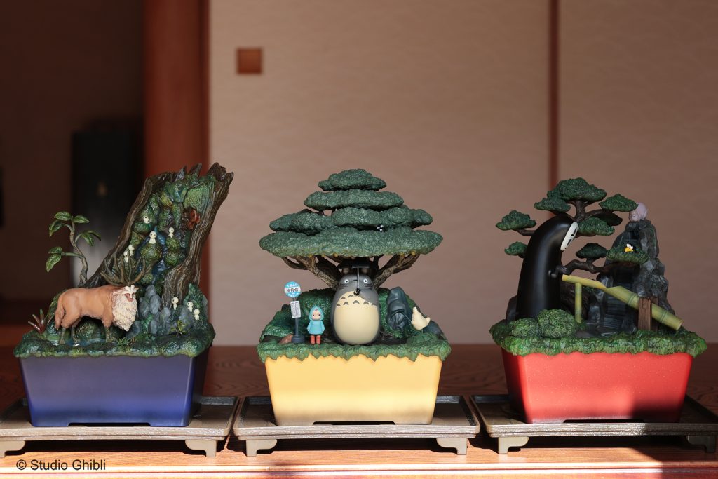 となりのトトロ ウォーターガーデン BONSAI 笠宿 盆栽 ジブリ ボンサイ ...