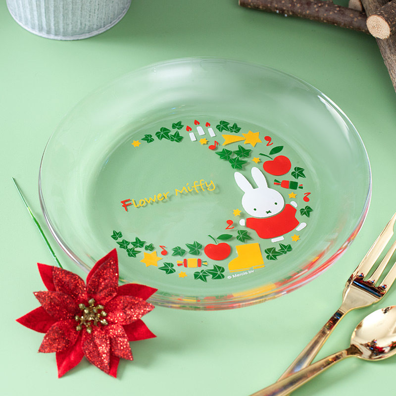 Flower Miffy ミッフィー バースデーデザインパーティグラス・ガラス