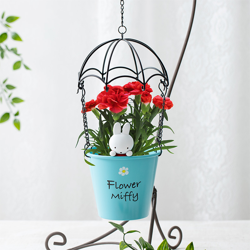 【新品】フラワーミッフィー　flower miffy レザー親子がま口 ミッフィーのお花屋さん Flower Miffy｜花｜フラワーギフト