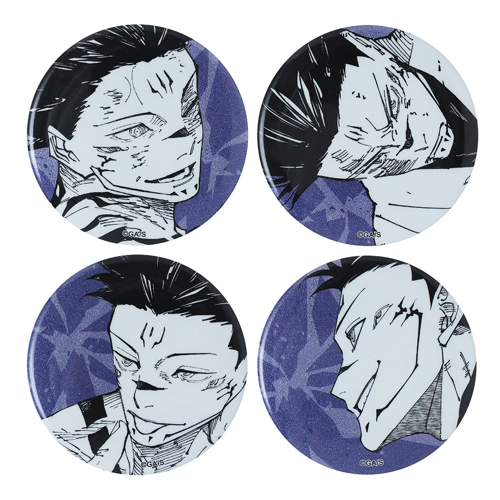 『呪術廻戦』缶バッジ4個セット　EMOTIONS　宿儺　－人外魔境新宿決戦－
