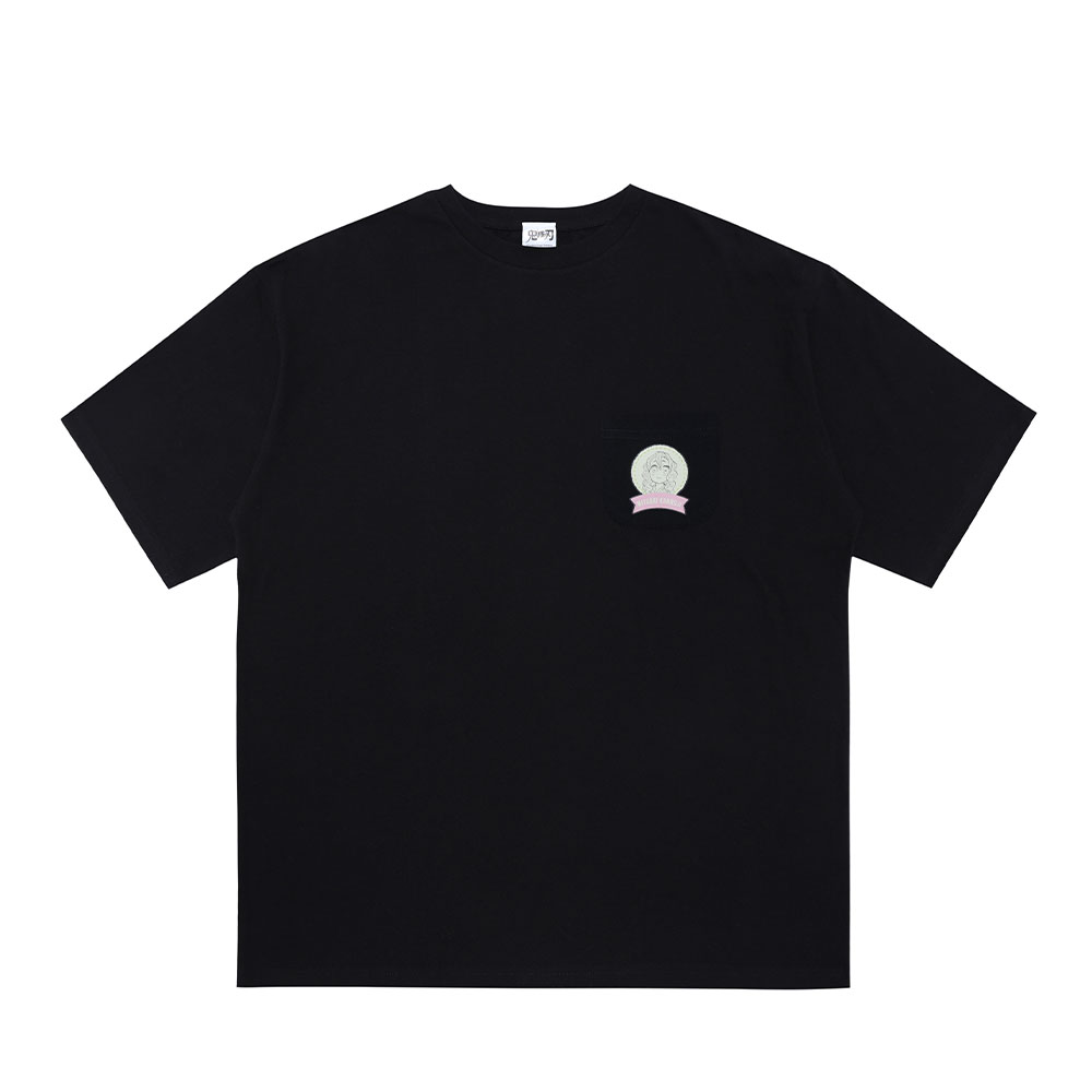 『鬼滅の刃』ポケット付きビッグシルエットＴシャツ　“HEROES”　甘露寺蜜璃