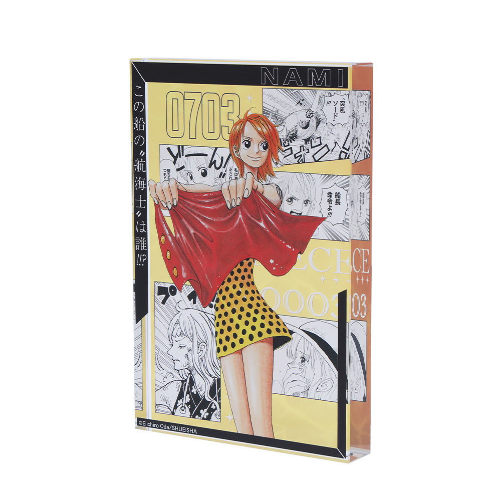 『ONE PIECE』アクリルブロック　“HEROES”　ナミ
