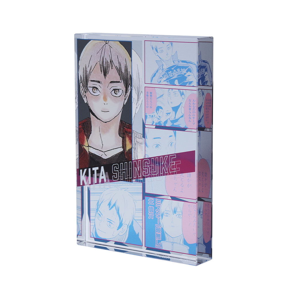 ハイキュー!! 及川徹 アクリルブロック 2023 ジャンプショップ ハイキュー!!アニメ10周年記念展 全感覚EXHIBITION | アクリル