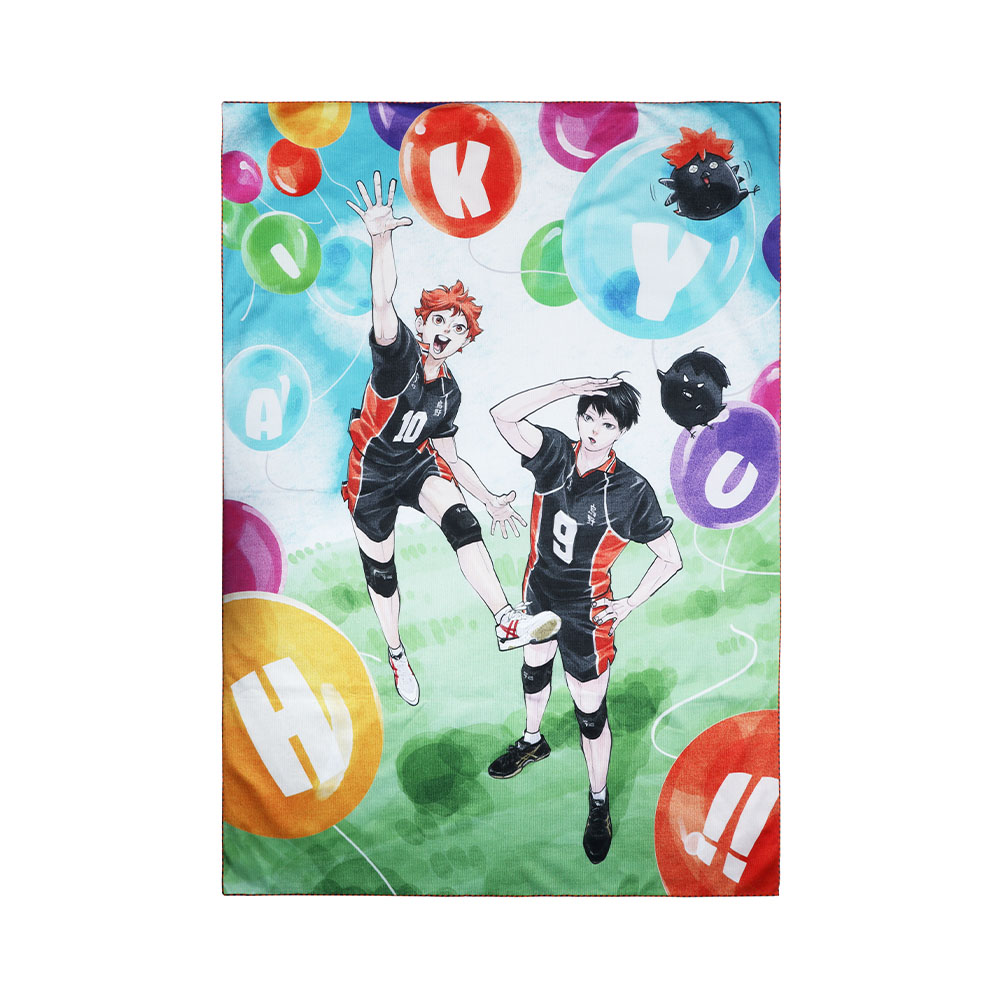 『ハイキュー!!』フルカラーBIGタオル　キービジュアル　＜ハイキュー!! FAN PARK＞