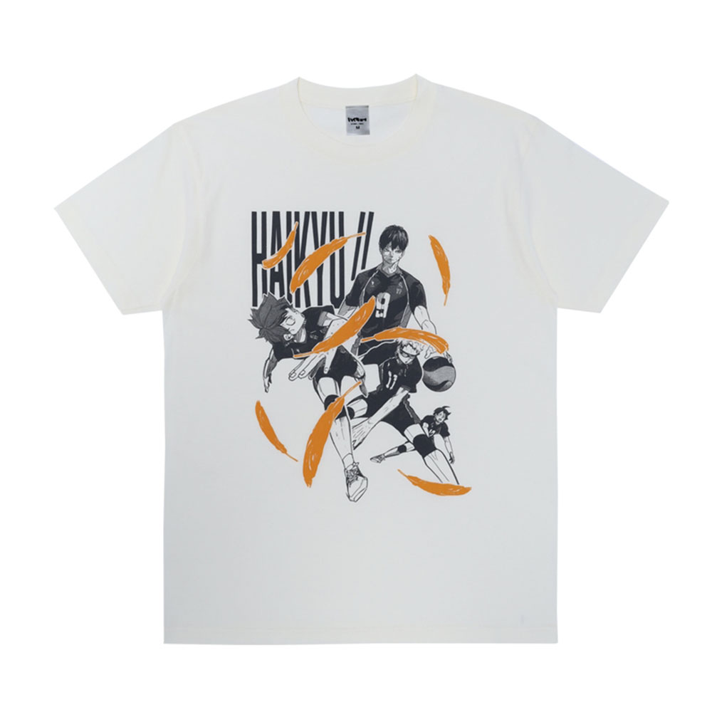 『ハイキュー!!』発泡プリントTシャツ　M、L、XLサイズ　