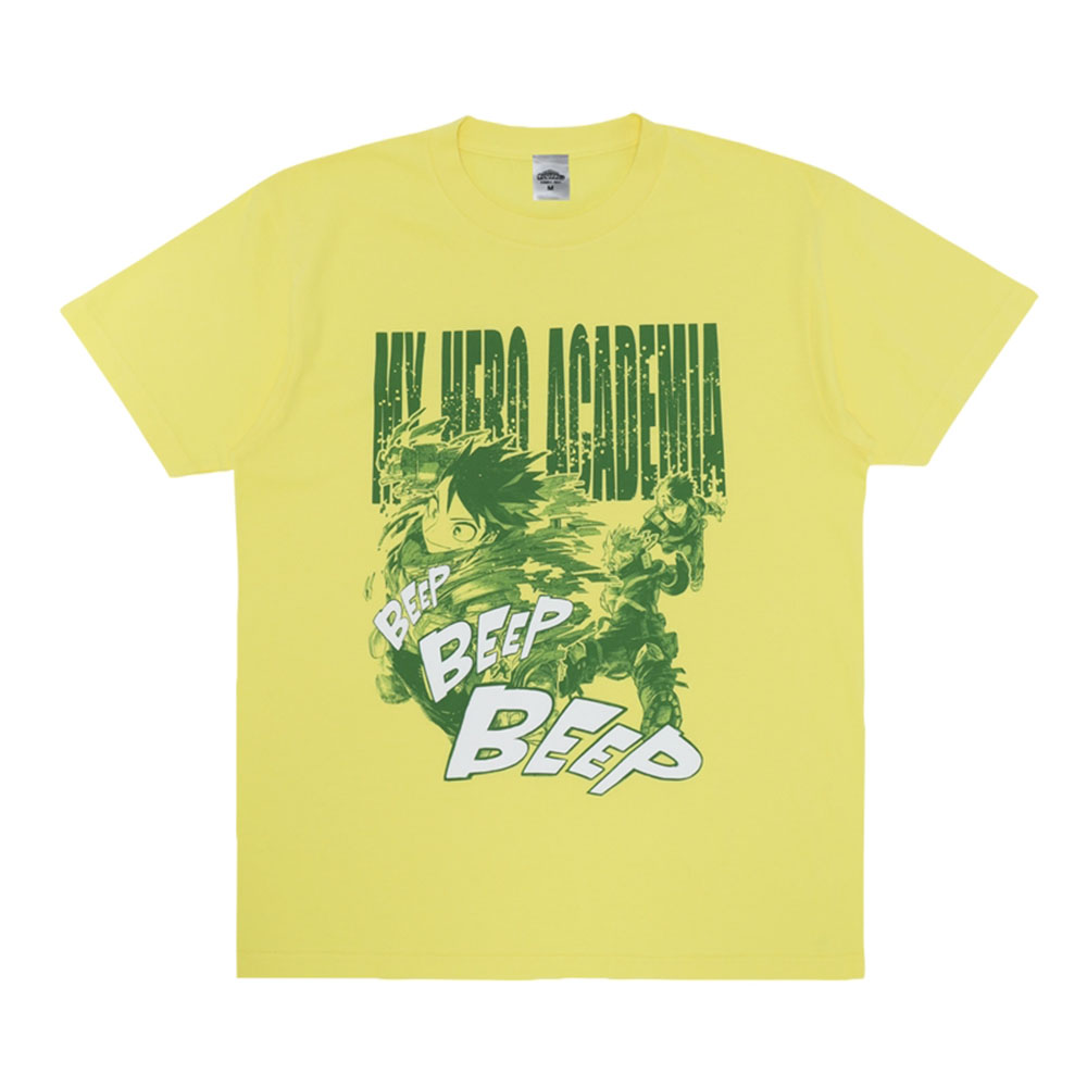 『僕のヒーローアカデミア』発泡プリントTシャツ　M、L、XLサイズ　