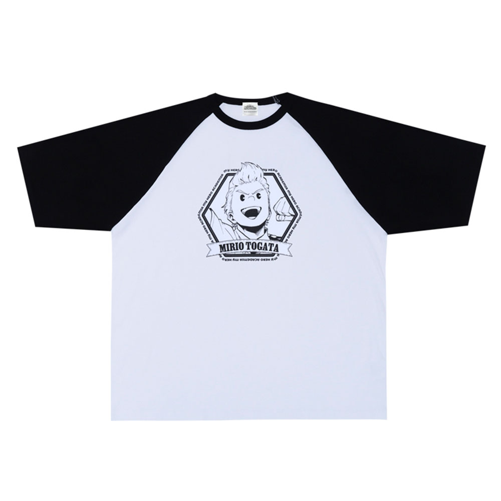 『僕のヒーローアカデミア』ラグランＴシャツ　“HEROES”　通形ミリオ