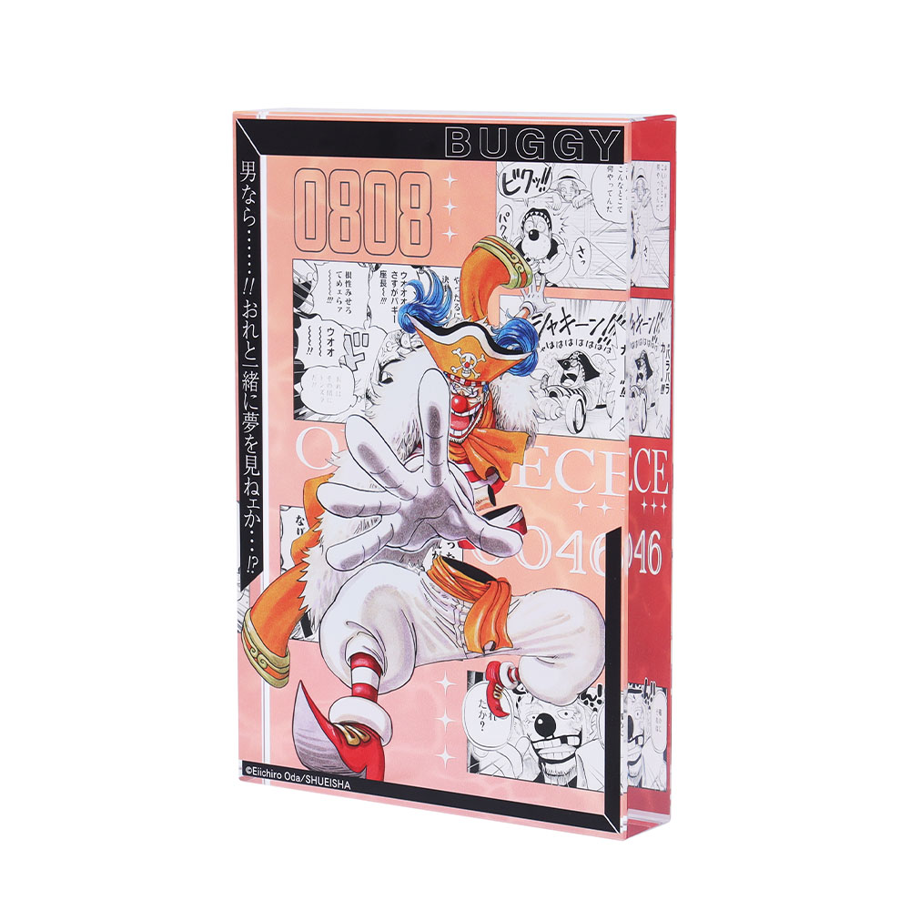 『ONE PIECE』アクリルブロック　“HEROES”　バギー