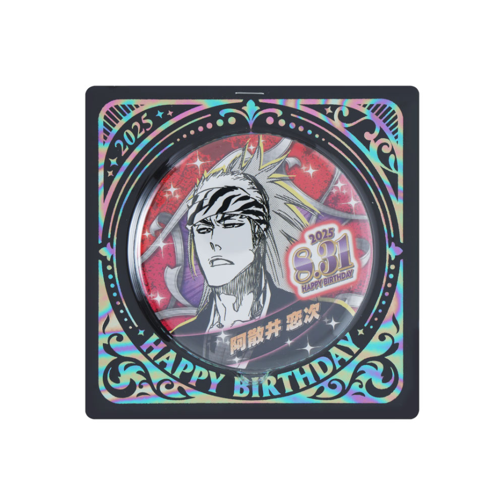 『BLEACH』バースデイ缶バッジ　阿散井恋次