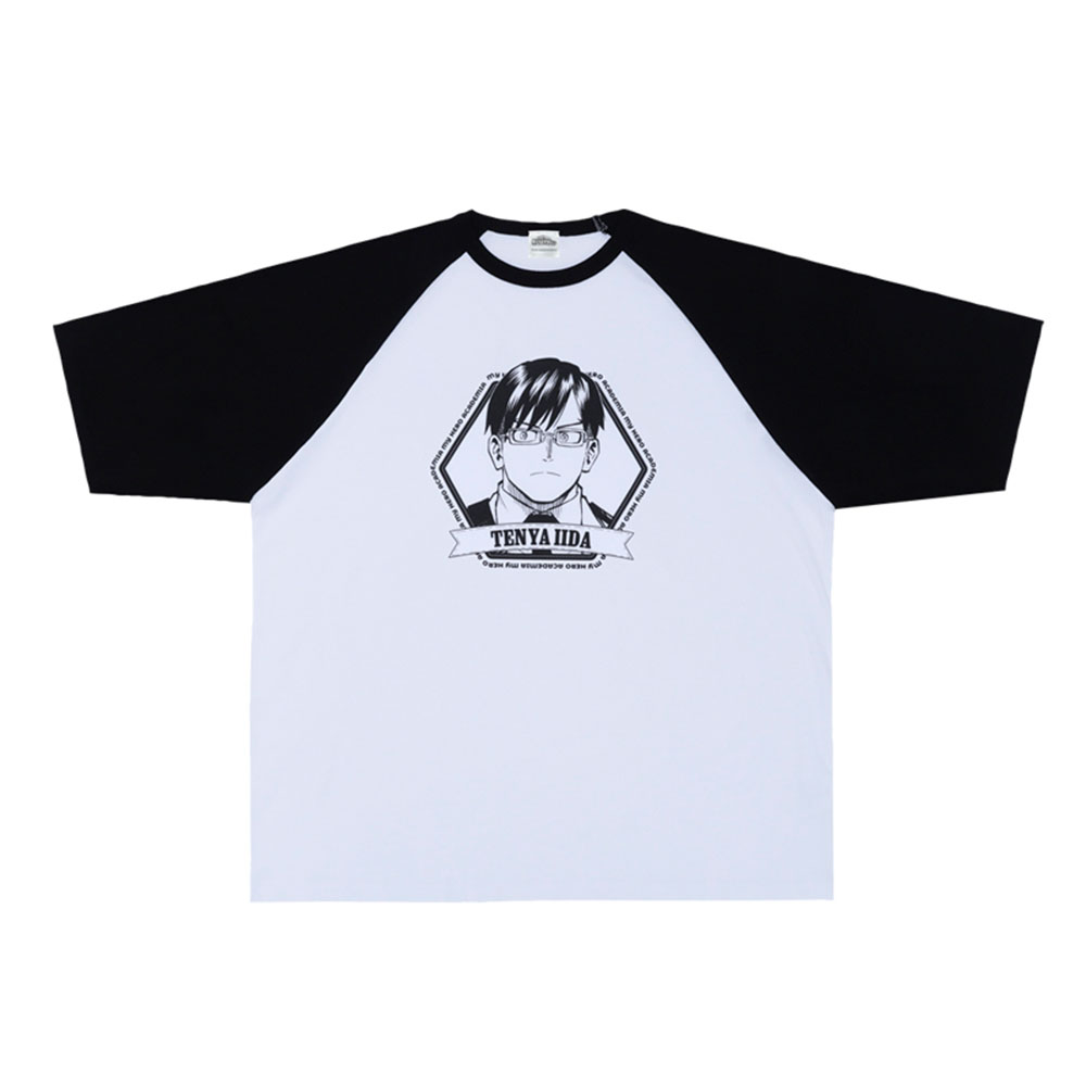 『僕のヒーローアカデミア』ラグランTシャツ　“HEROES”　飯田天哉