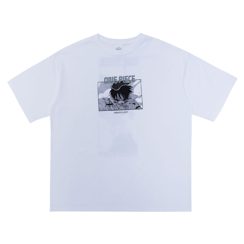 『ONE PIECE』Tee White　モンキー・D・ルフィ　M/L/XLサイズ