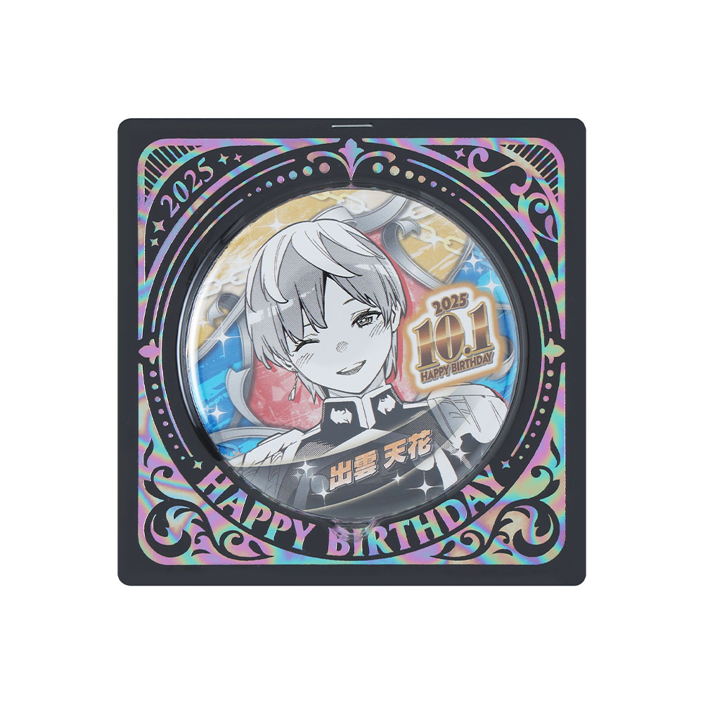 『魔都精兵のスレイブ』バースデイ缶バッジ　出雲天花