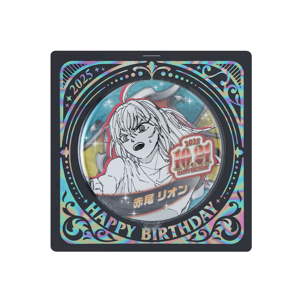 『SAKAMOTO DAYS』バースデイ缶バッジ　赤尾リオン