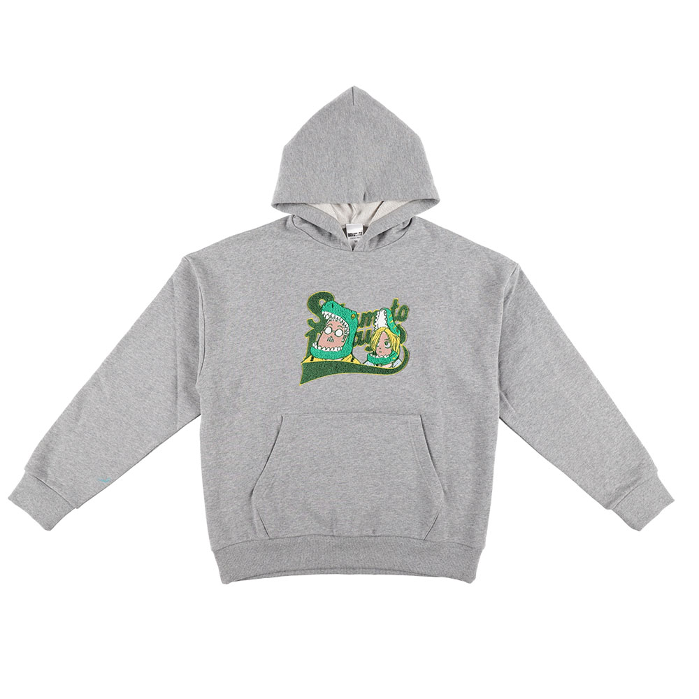 『SAKAMOTO DAYS』サガラ刺繍パーカー　S/M/Lサイズ