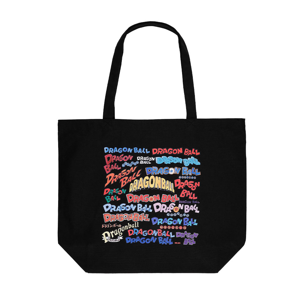 『DRAGON BALL』ロゴがいっぱいトートバッグ