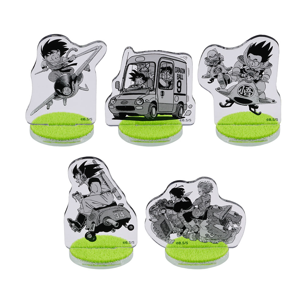 『DRAGON BALL』芝ふさふさアクリルスタンドコレクション　乗り物Ver.（全5種／ランダム1種入り）