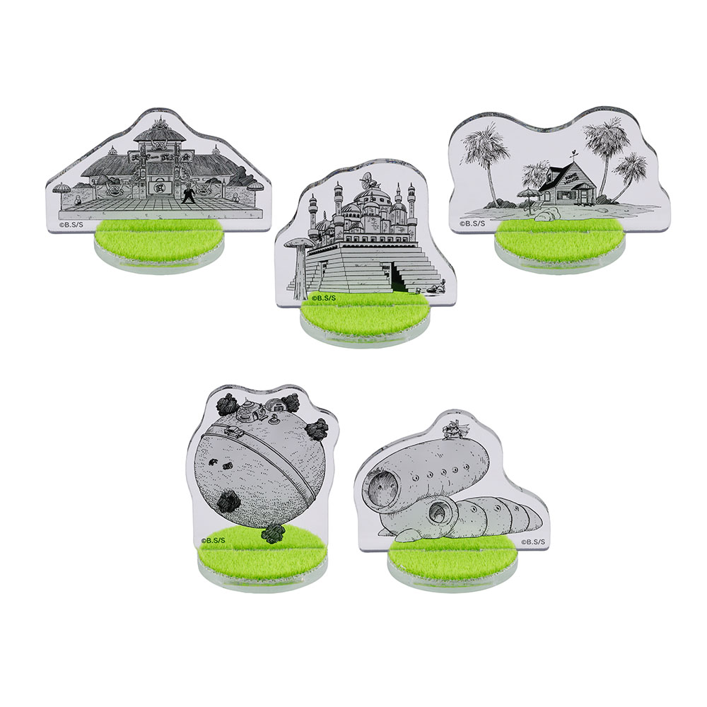 『DRAGON BALL』芝ふさふさアクリルスタンドコレクション　建物Ver.（全5種／ランダム1種入り）