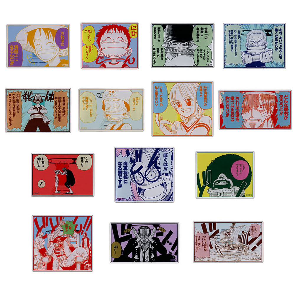 『ONE PIECE』名言アクリルバッジコレクション　第1弾　（全14種／ランダム1種入り）