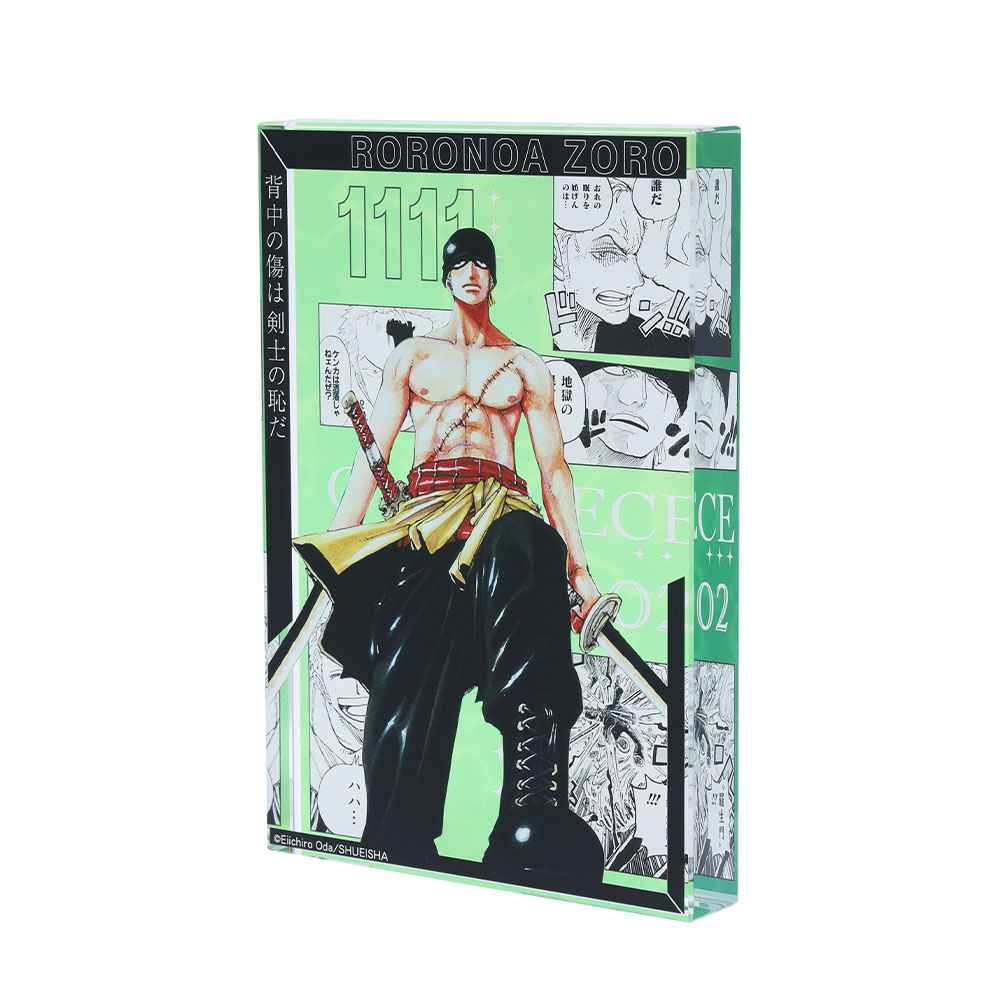 『ONE PIECE』アクリルブロック　“HEROES”　ロロノア・ゾロ