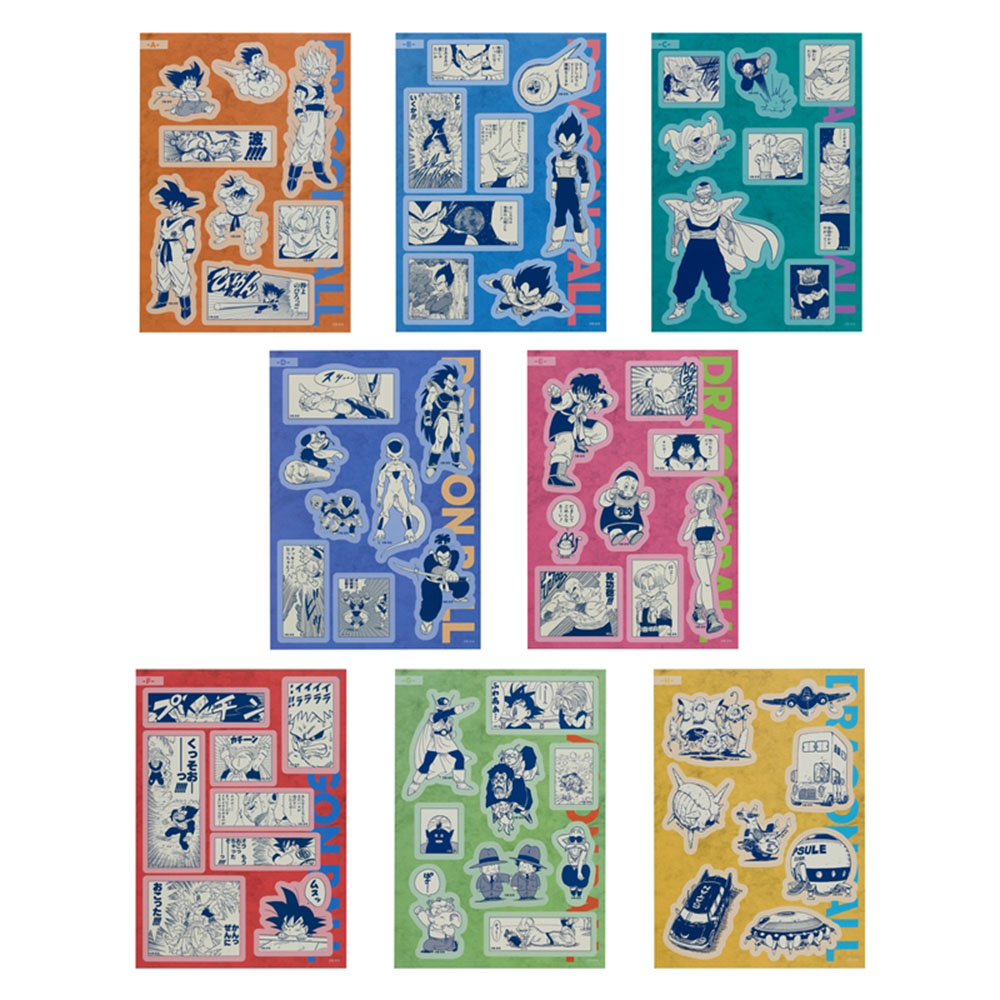 『DRAGON BALL』シールシートコレクション　第1弾（全8種／ランダム1種入り）