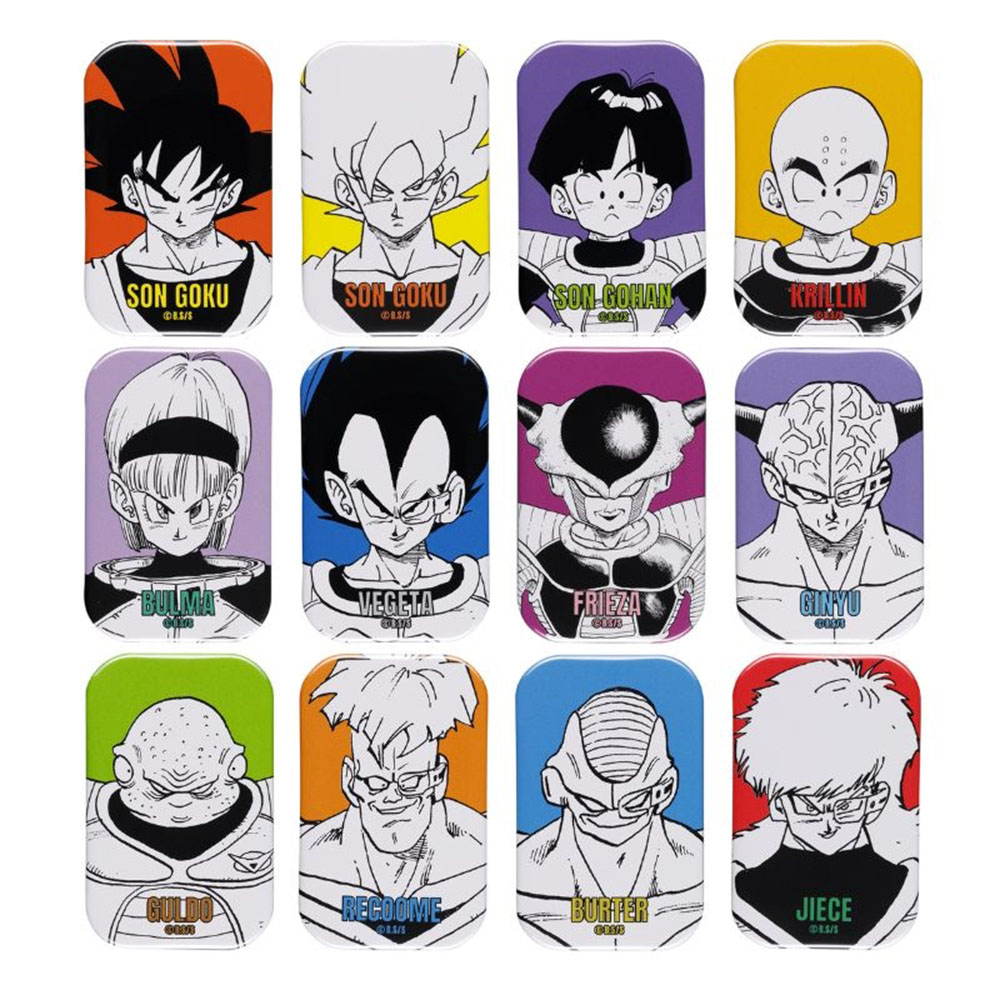『DRAGON BALL』スクエア缶バッジコレクション（スタンド付き）第1弾（全12種／ランダム1種入り）