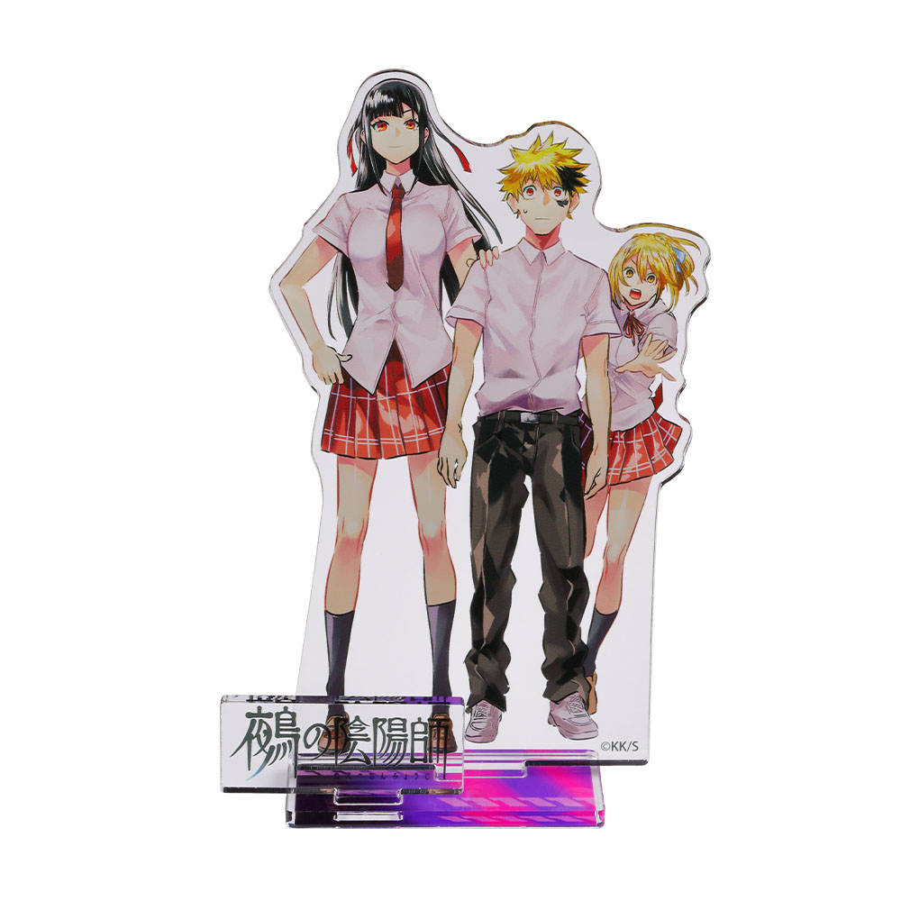 『鵺の陰陽師』アクリルフィギュア　鵺＆学郎＆七咲