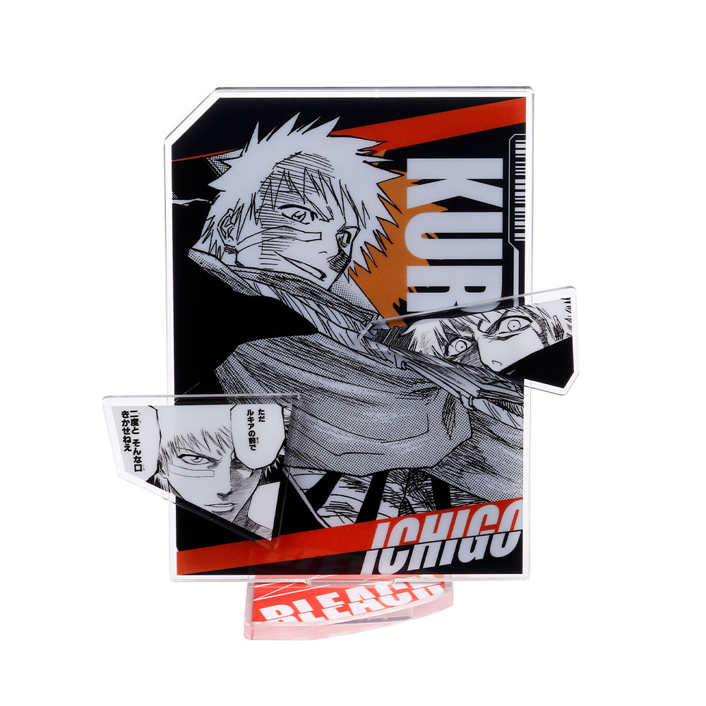 BLEACH アクリル　バッジ　コレクション　無月　黒崎一護　ジャンプショップ JUMP SHOP