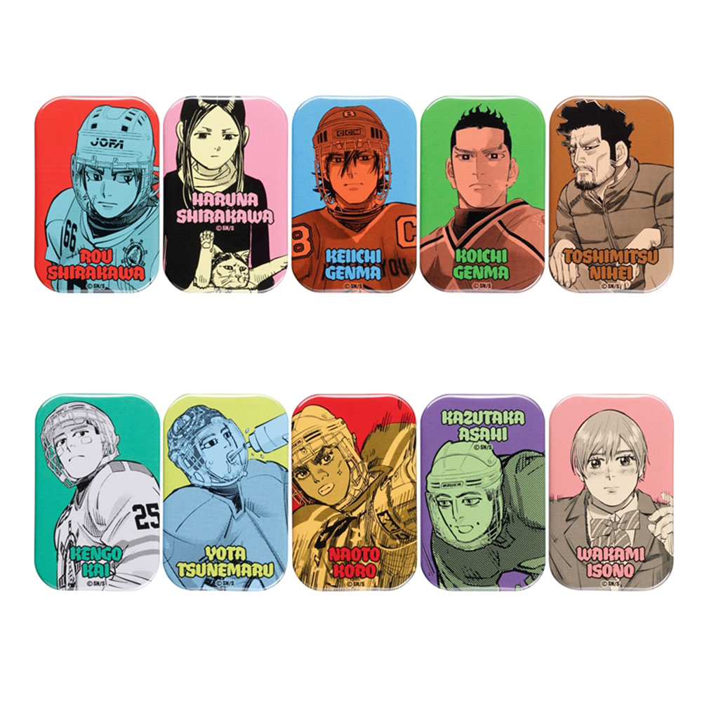 『ドッグスレッド』スクエア缶バッジコレクション（スタンド付き）　第1弾　（全10種／ランダム1種入り）