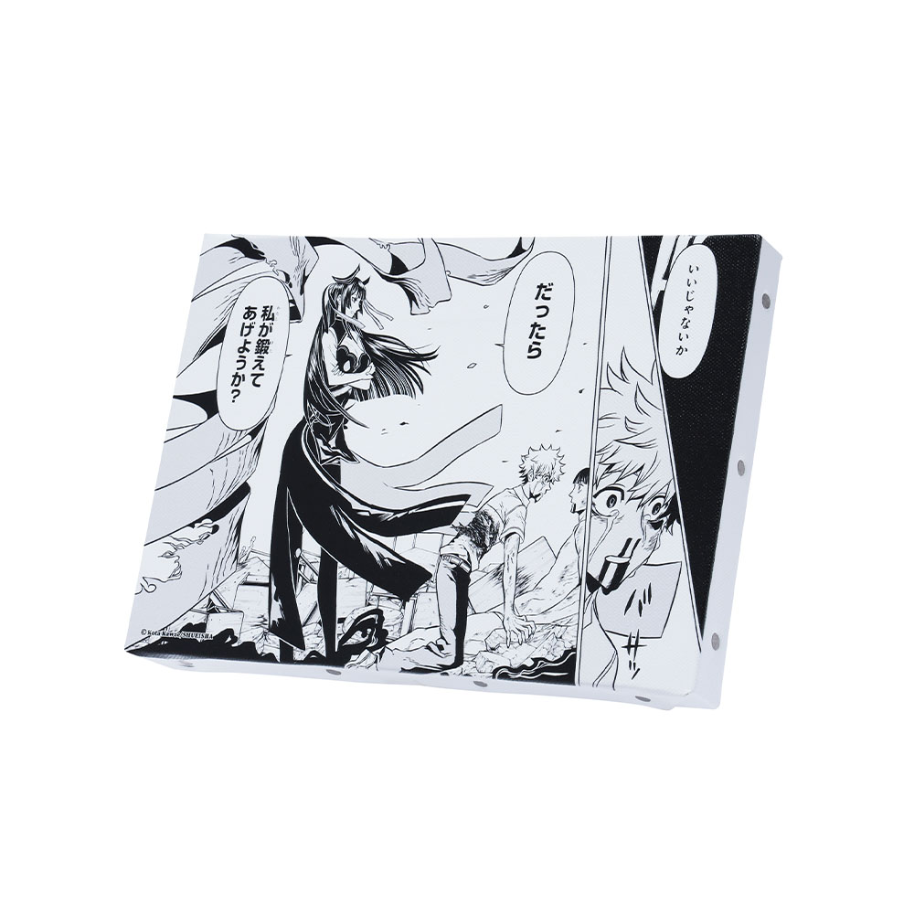 『鵺の陰陽師』名場面アートボード　「だったら　私が鍛えてあげようか？」　［JUMP ART BOARD GALLERY］