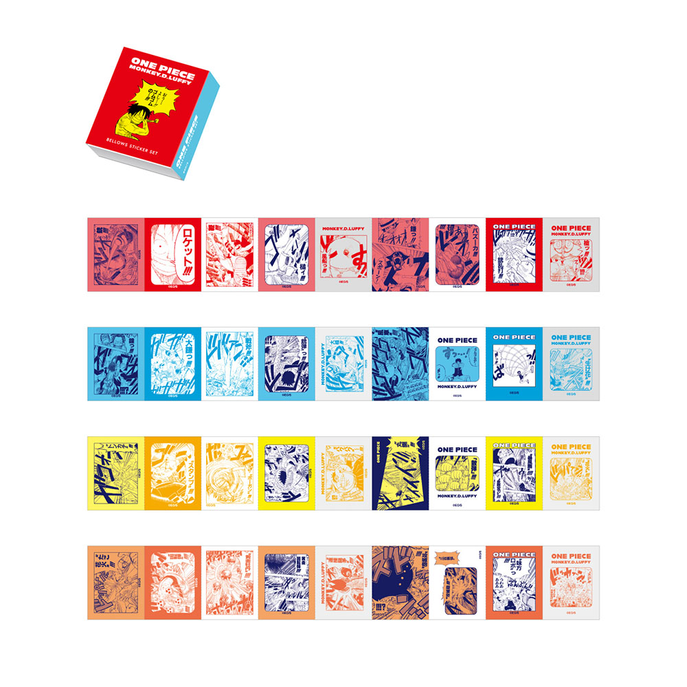 『ONE PIECE』ベローズステッカーセット　第1弾