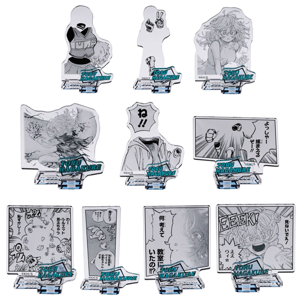 『僕のヒーローアカデミア』アクリルフィギュアコレクション“HEROES”　葉隠透　（全10種／ランダム1種入り）