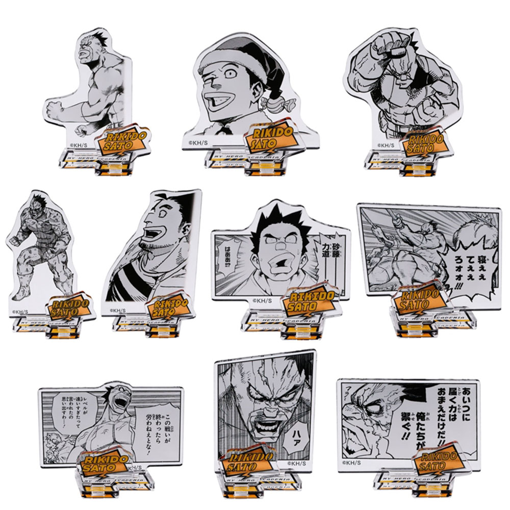 『僕のヒーローアカデミア』アクリルフィギュアコレクション“HEROES”　砂藤力道　（全10種／ランダム1種入り）