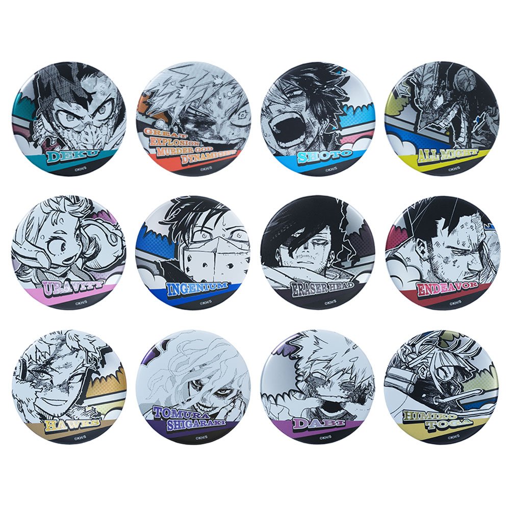 『僕のヒーローアカデミア』デコレクション缶バッジ(R)　第2弾　（全12種／ランダム1種入り）