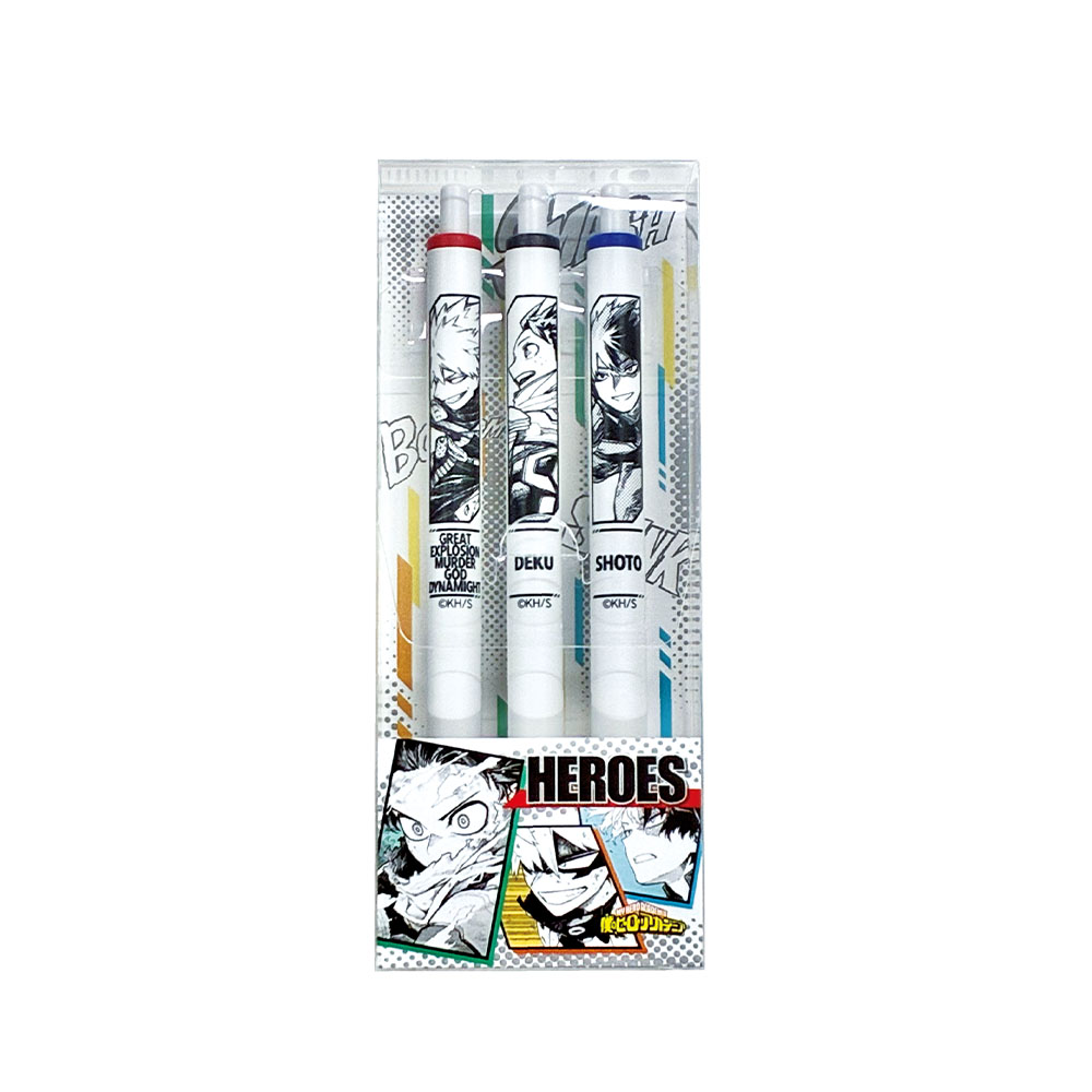 『僕のヒーローアカデミア』ヒーローペン3本セット