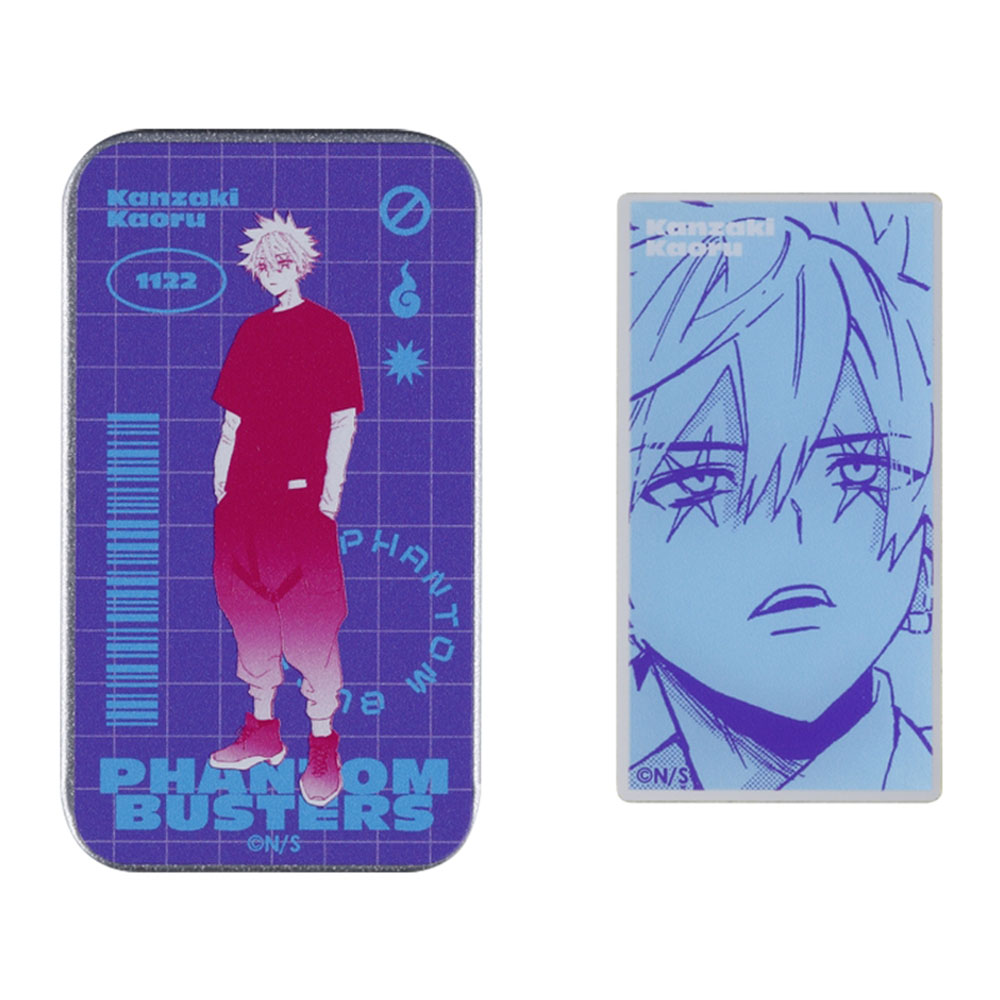 『ファントムバスターズ』スライド缶入りアクリルステッカー　観崎薫