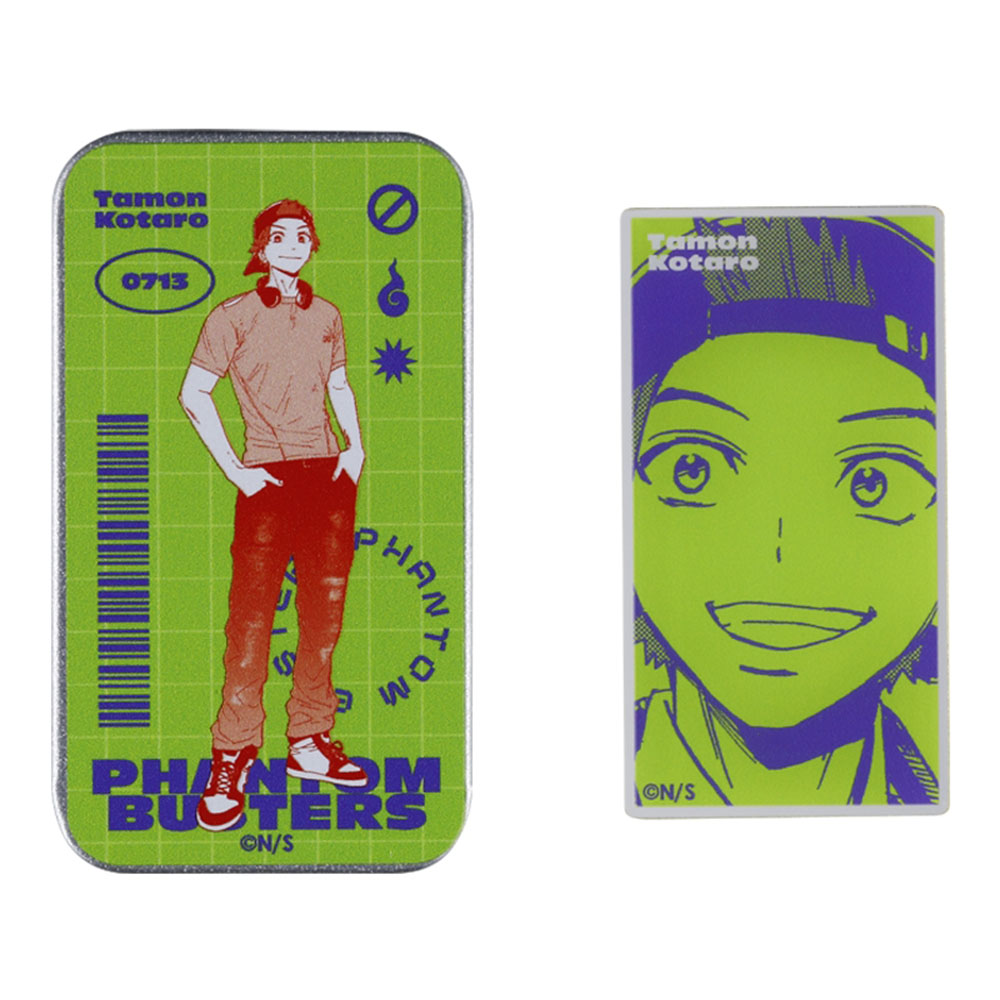 『ファントムバスターズ』スライド缶入りアクリルステッカー　多聞康太郎