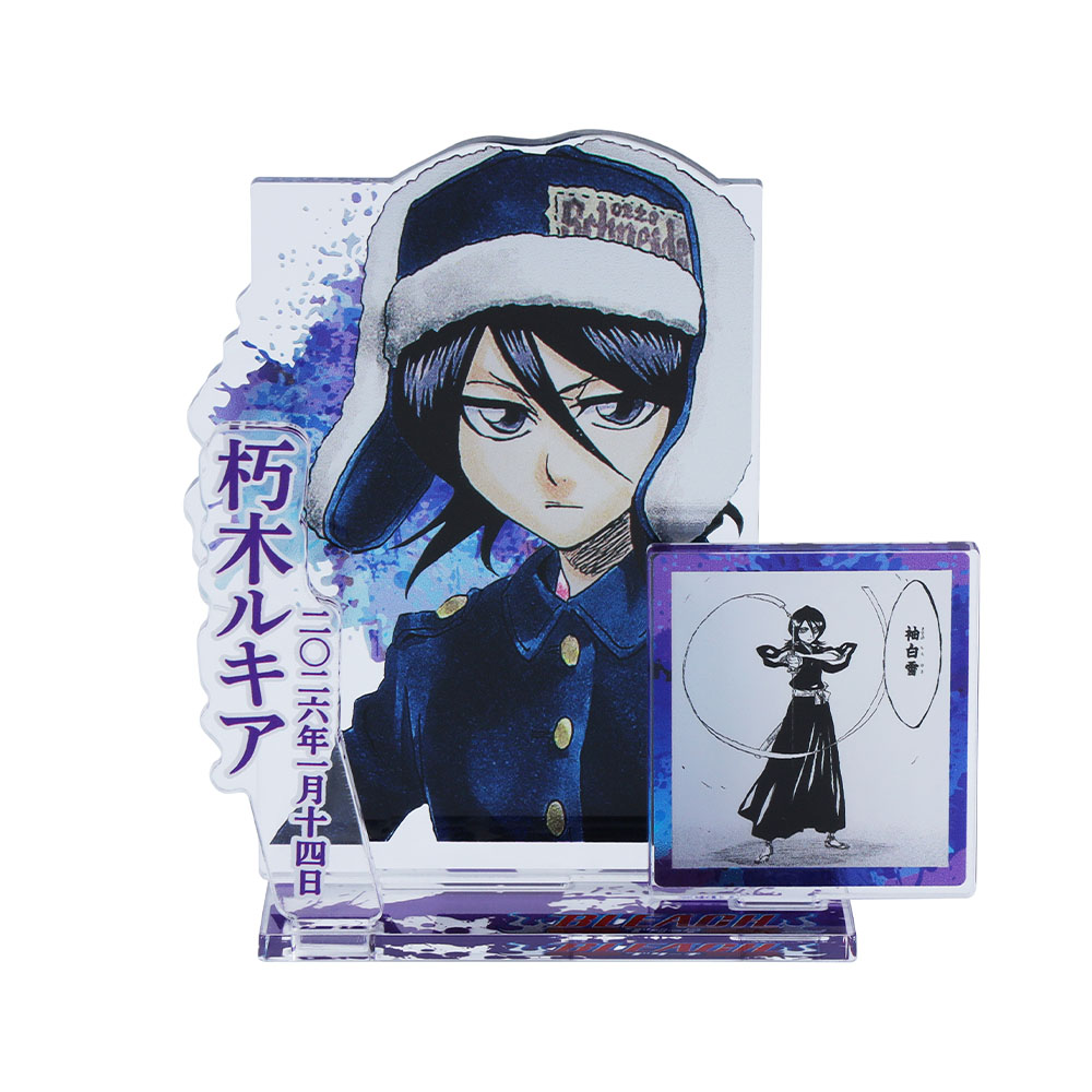 『BLEACH』バースデイ名場面ジオラマフィギュア－kirat☆－　（箔入りアクリル）　朽木ルキア