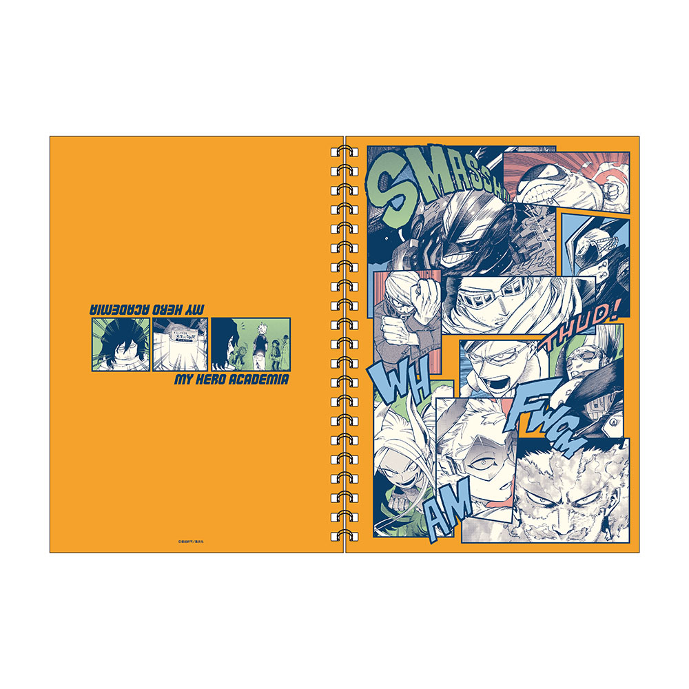 『僕のヒーローアカデミア』アメコミ風リングノート　プロヒーロー