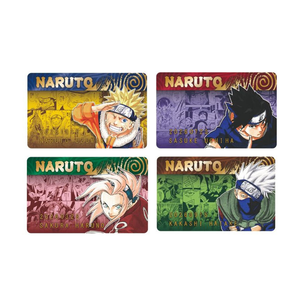 ジャンプ　ショップ　限定　ステッカー　ナルトバースデー　ホログラム NARUTO 富士急 デイダラ誕生祭 バースデー ホログラムステッカー