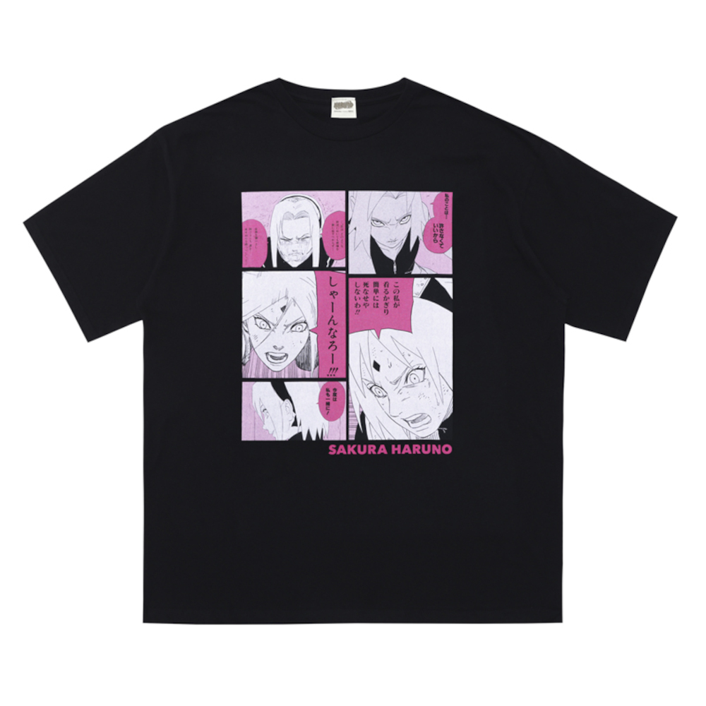 『NARUTO-ナルト-』ビッグシルエットTシャツ　“HEROES”　春野サクラ