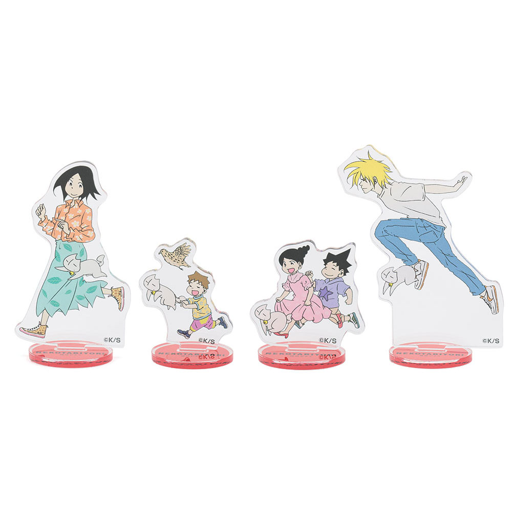 『猫田びより』アクリルminiフィギュア4体セット（久楽先生描き下ろしイラスト）
