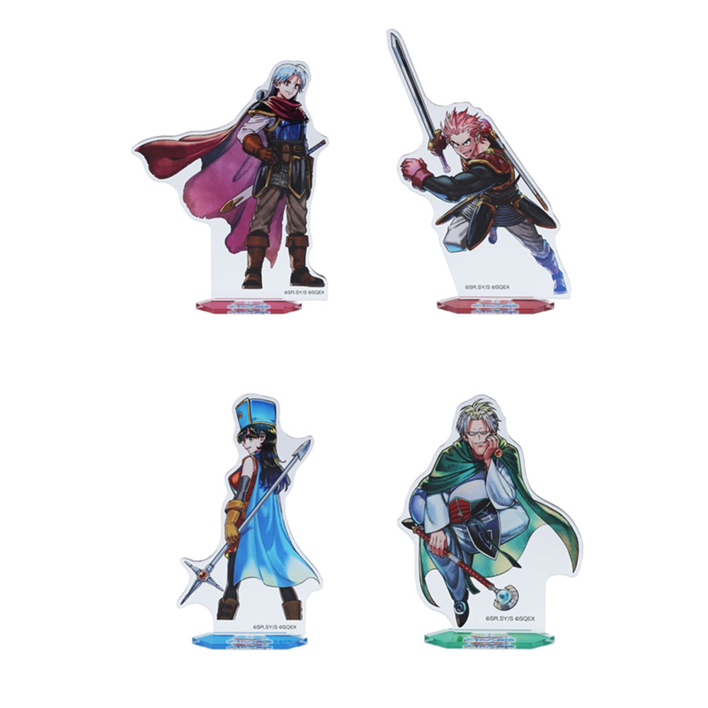 『ドラゴンクエスト ダイの大冒険 勇者アバンと獄炎の魔王』アクリルフィギュア4種セット