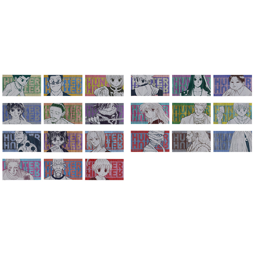 『HUNTER×HUNTER』キャラクターズコレクションカード　3枚入り　第1弾　（全7組／ランダム1組入り）