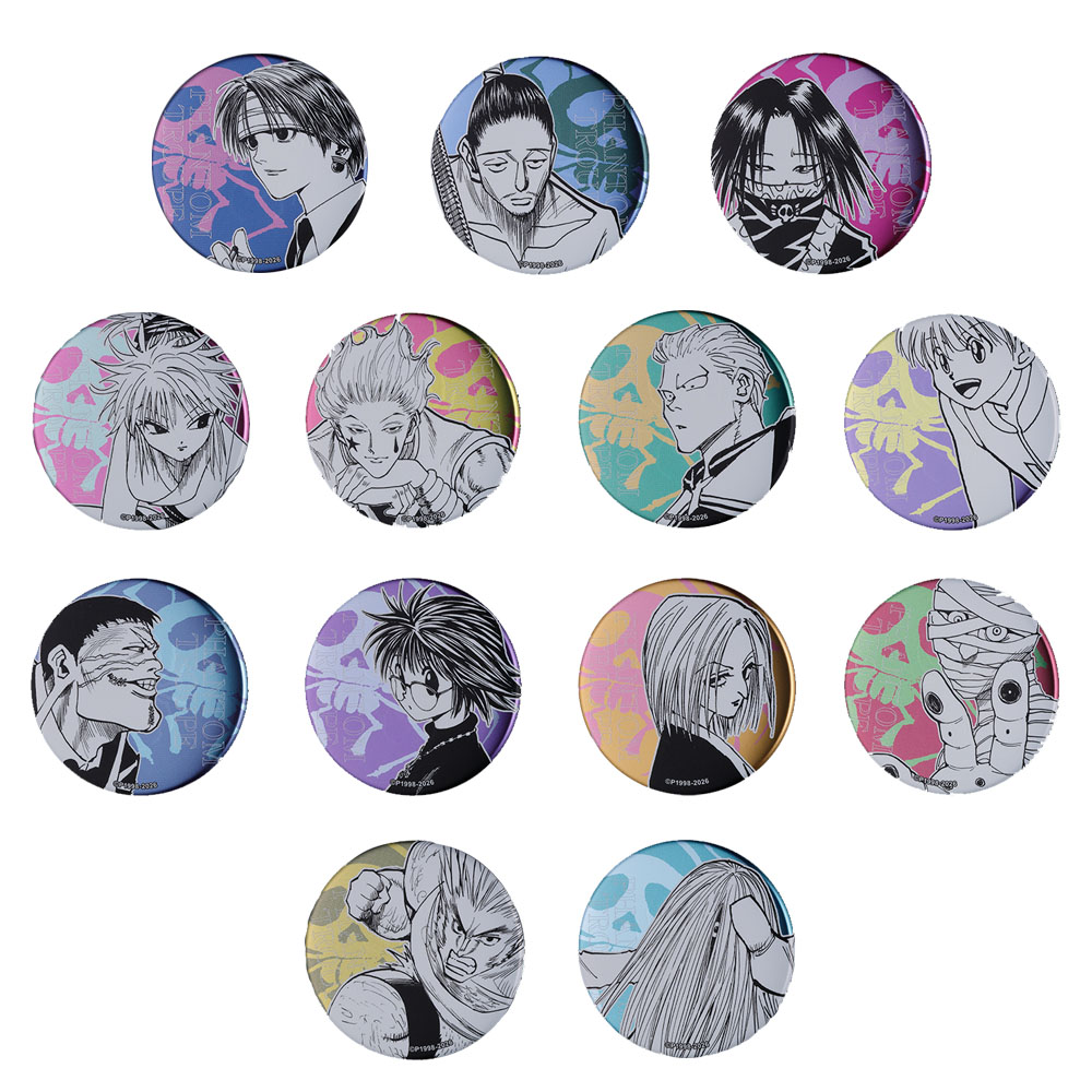 『HUNTER×HUNTER』デコレクション缶バッジ(R)　第2弾　幻影旅団　（全13種／ランダム1種入り）