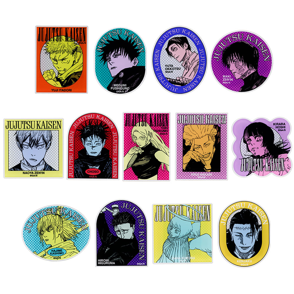 『呪術廻戦』アクリルオリジナルカットマグネット　第1弾　（全13種／ランダム1種入り）