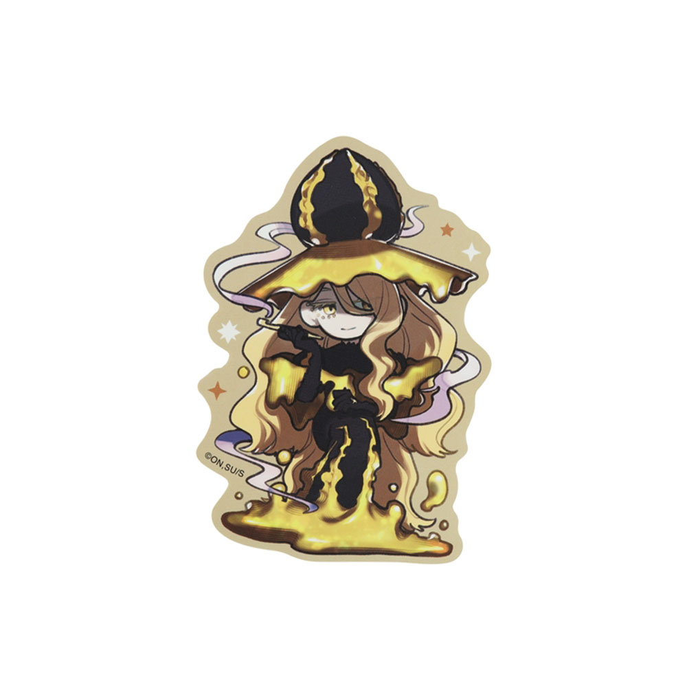 『魔男のイチ』ステッカー　マネーゴールド