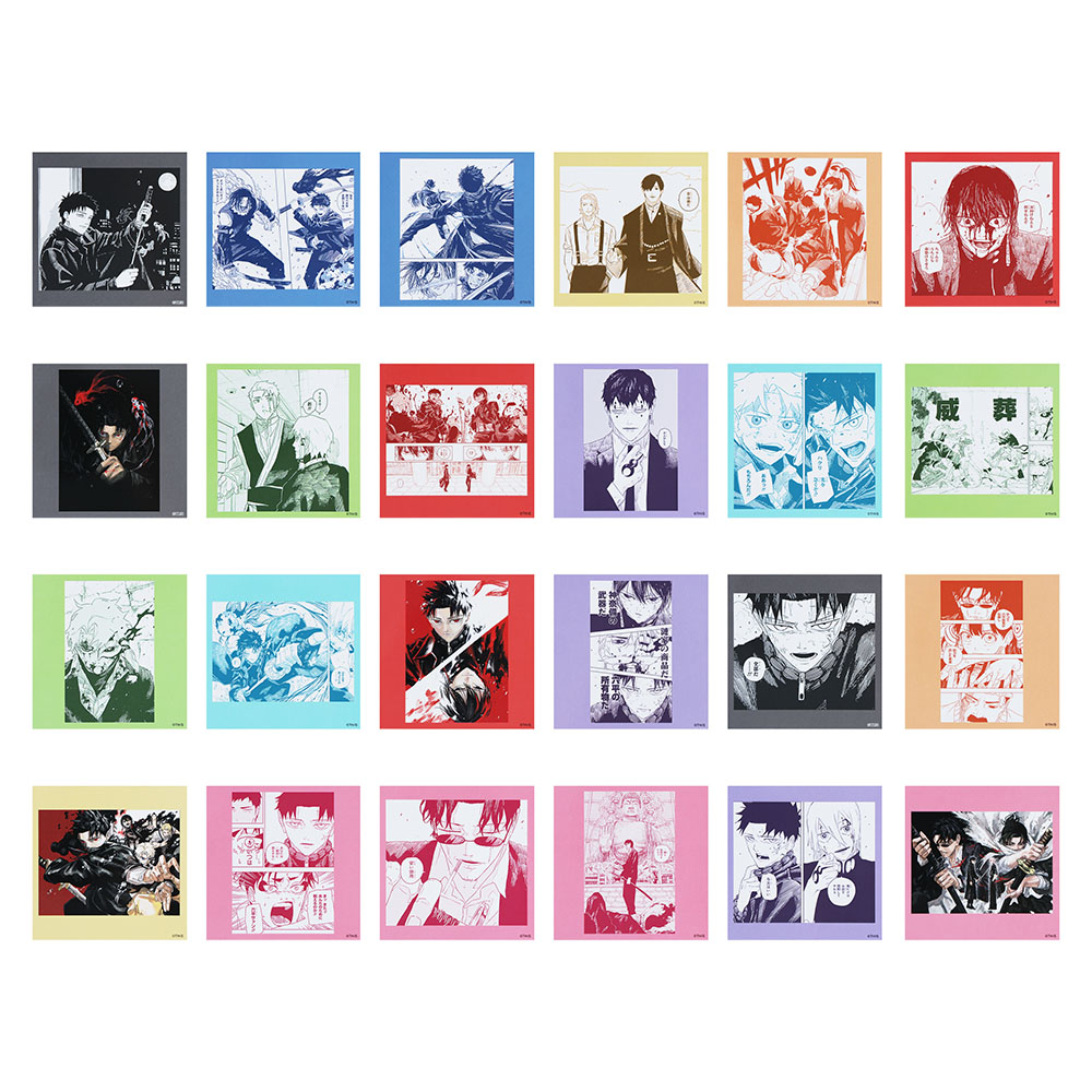 『カグラバチ』スクエアカードコレクション　（全24種／ランダム2種入り）