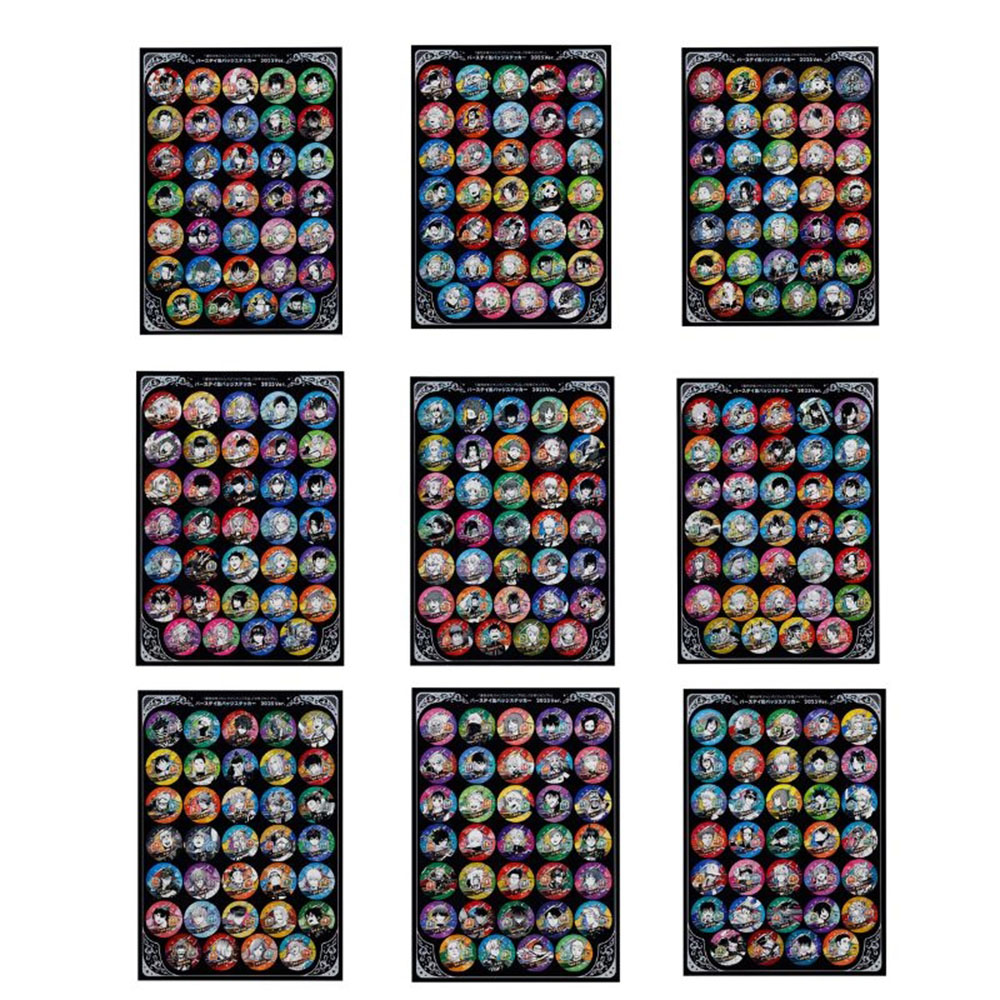 「週刊少年ジャンプ」「ジャンプＳＱ．」「少年ジャンプ＋」バースデイ缶バッジステッカー　2025Ver.　（306枚）