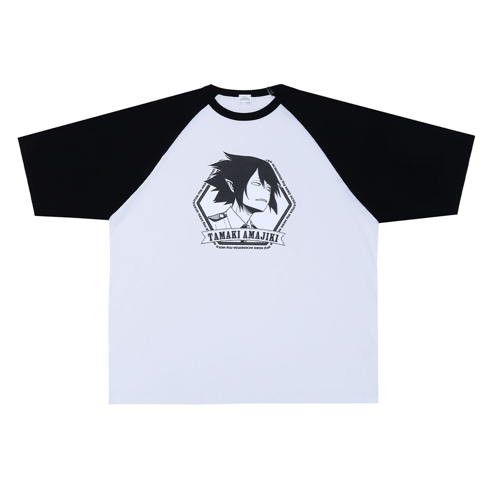 『僕のヒーローアカデミア』ラグランTシャツ　“HEROES”　天喰環