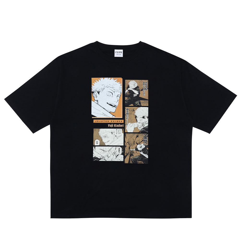 『呪術廻戦』ビッグシルエットTシャツ　“HEROES”　虎杖悠仁